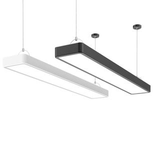 led长条灯工位固定式吸顶灯长方型灯具办公室一体化灯管条形吊灯