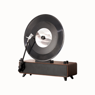 复古留声机蓝牙音响唱片机高端乔迁礼物客厅法式软装高级感摆件