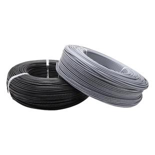 1185单芯屏蔽线镀锡铜24-10awg带缠绕屏蔽美标信号线音频线电线