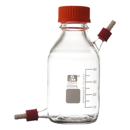 三爱思 生物补料瓶C56 取样瓶蓝盖丝口试剂瓶100-2000ml G45螺纹口孔盖可拆小嘴 物理化学生物实验室器材耗材