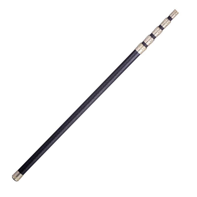 池耀大物抄网竿碳素月亮伸缩杆巨物超硬裸抄网杆5/10米打吊窝松塔