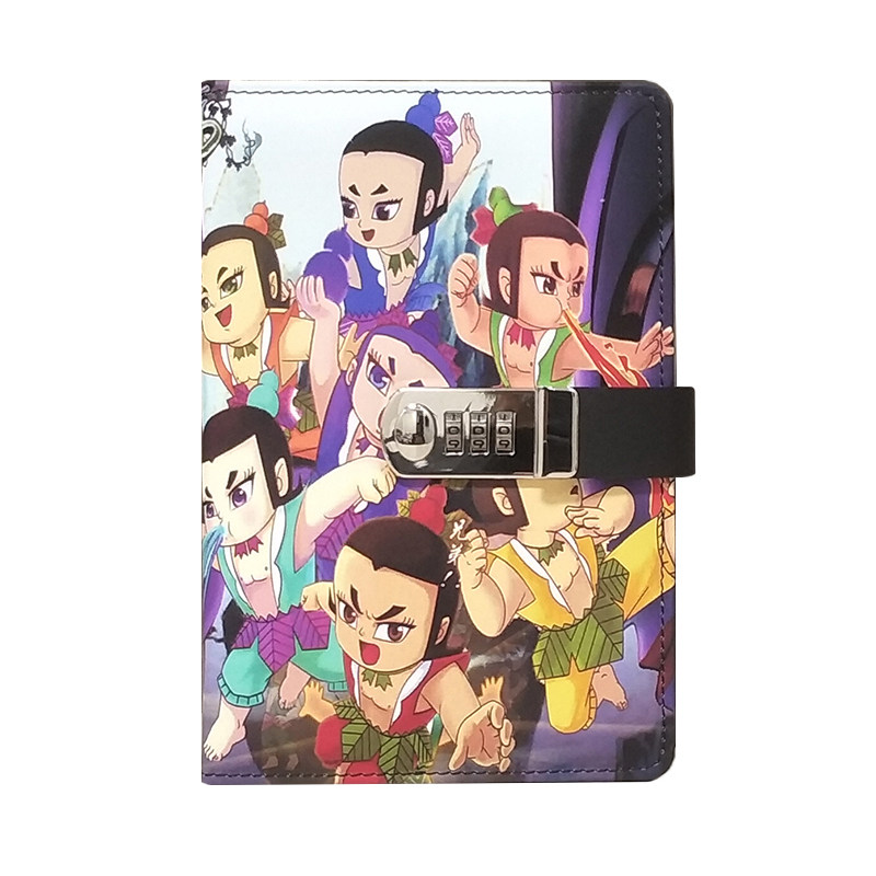小学生日记本带锁笔记本密码本子