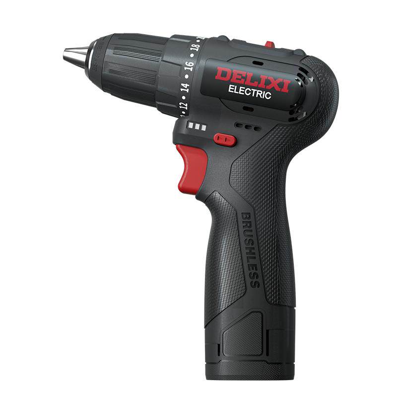 德力西电气无刷锂电钻手持无极手电枪钻多功能家用电动螺丝刀工具