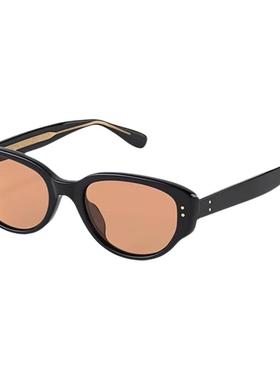 LESCA雪地猫眼防紫外线墨镜女