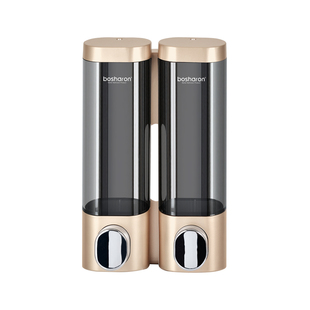 博莎朗酒店宾馆家用壁挂式单头皂液器洗手液瓶厨房洗洁精皂液瓶盒