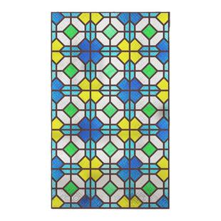 满洲窗玻璃贴复古磨砂窗花纸卫生间厨房静电免胶自粘背胶透光遮挡