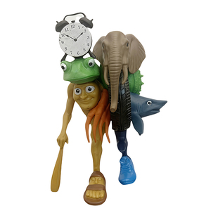 大号山海经玩具手办国外AI缝合怪物融合体木棍人玩偶模型公仔摆件