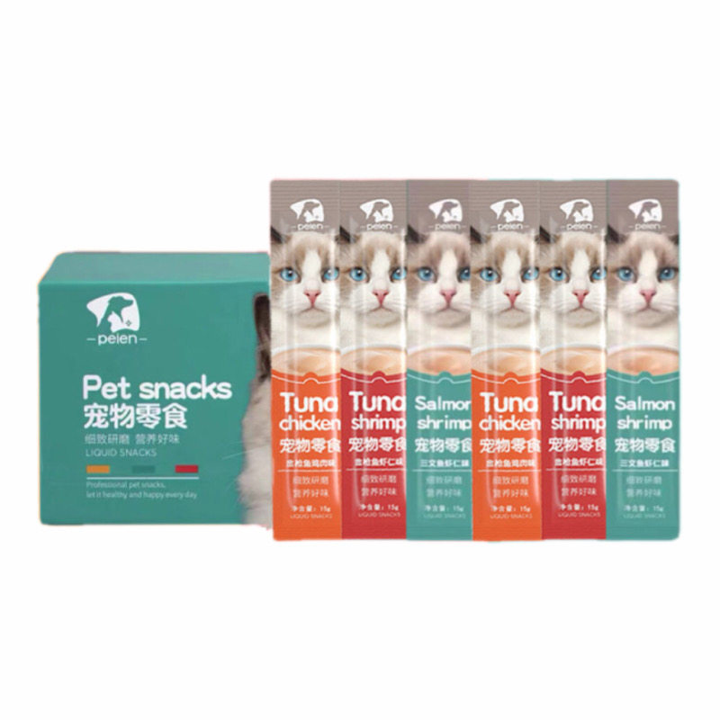 鲜肉猫条0添加剂浓稠肉酱15g足量