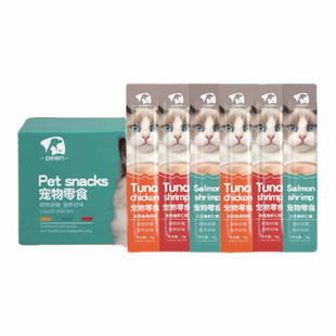 peien培恩猫条100支整箱猫舔条成幼猫鸡肉鱼肉纯肉营养猫条无添加
