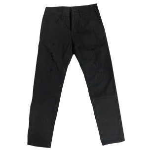 浅蓝色牛仔裤男士九分裤潮流薄弹力修身小脚9分休闲裤25夏季新款