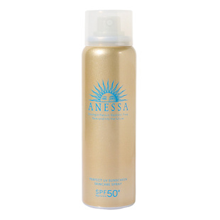 日本资生堂安热沙防晒喷雾安耐晒金瓶防晒霜防紫外线便携脸部新版