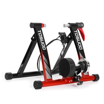 塔斯队长自行车室内骑行台滚筒静音磁阻家用折叠公路山地车训练台