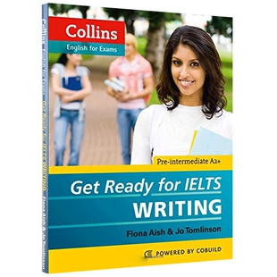 Get Ready for IELTS Writing 英文原版 柯林斯雅思基础英文写作 备考雅思写作 英语考试辅导书 英文版
