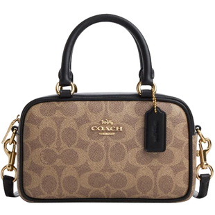 【正品保证】COACH/蔻驰新款Satchel 18单肩斜挎手提波士顿女包