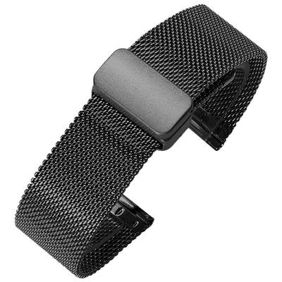 适用华为磁吸折叠扣表带米兰带