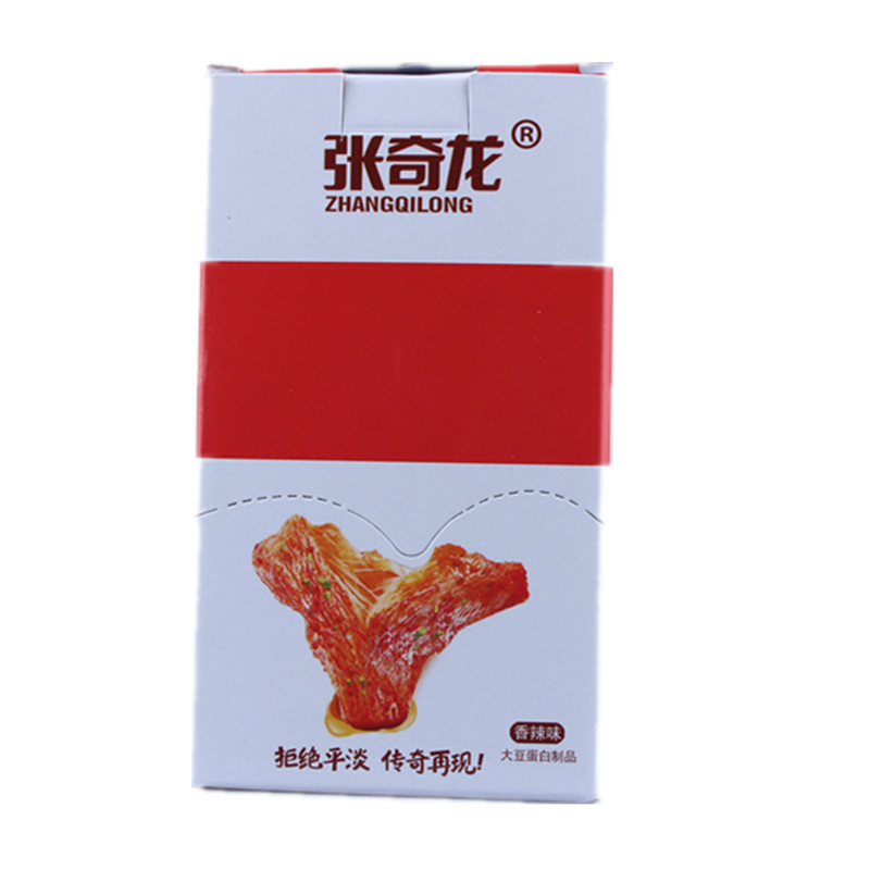 张奇龙独门拉丝豆干手撕素肉辣条零食牛排小吃爽休闲食品豆腐干