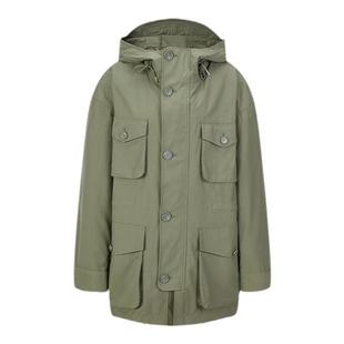 MOUSSY 秋季新品工装风中性猎装夹克外套棉服女028HAA30-2141