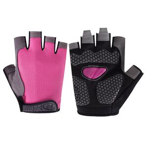 健身手套女防起茧防滑器械训练运动哑铃锻炼引体向上单车骑行半指