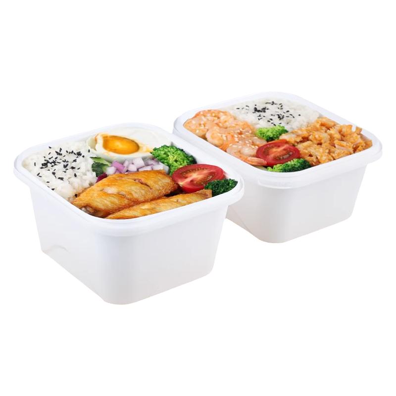 奇典餐盒一次性食品级圆形打包盒