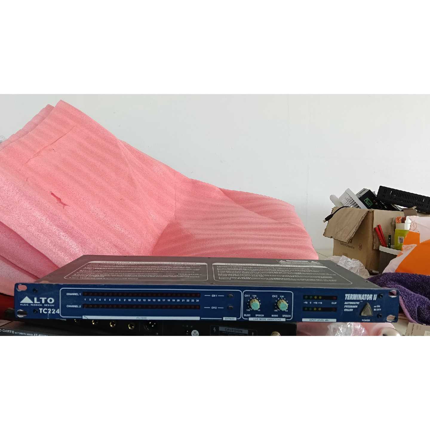 【议价-可维修】 ALTO TC224音频处理器 实物拍的 成色还行 有 /