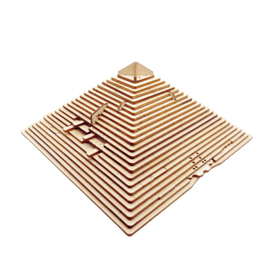 金字塔puzzle机关盒十级地狱难度高智商烧脑拼图益智玩具男女礼物