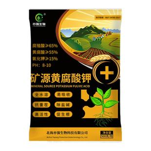 亦强农业用腐植酸钾矿源黄腐酸钾保花果重茬水溶肥料叶面肥