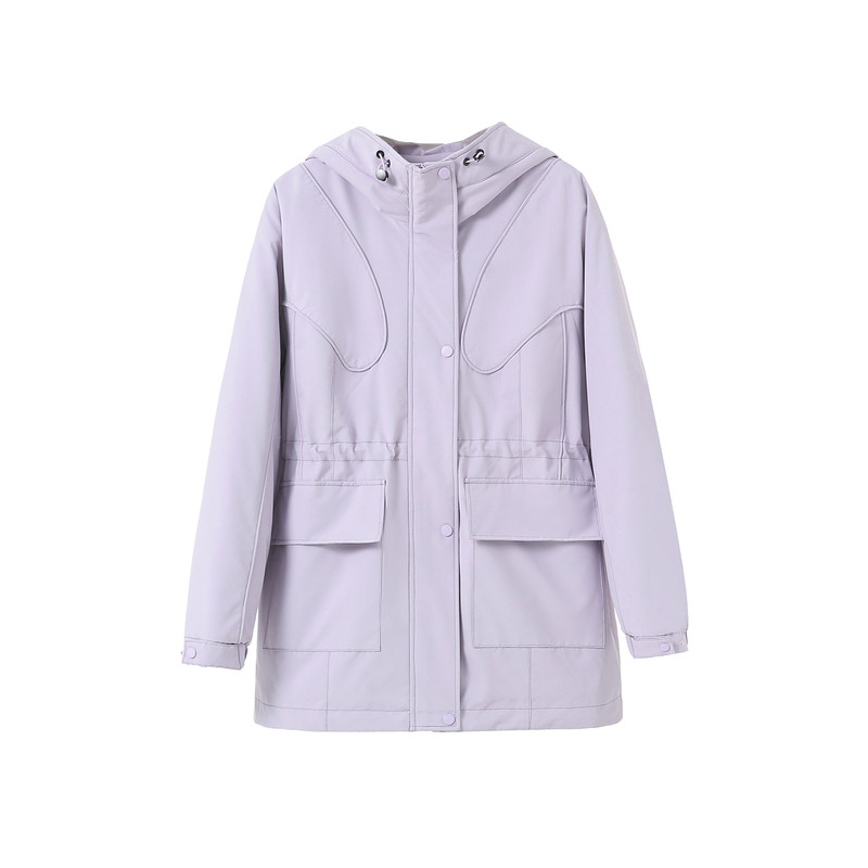 减龄百搭派克服女冬加绒棉服外套