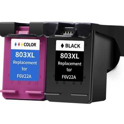 适用原装惠普803XL墨盒2132 2621 2622 2623 2628可加墨HPDeskJet2130 2131 1110 1111 1112黑彩色打印机连喷