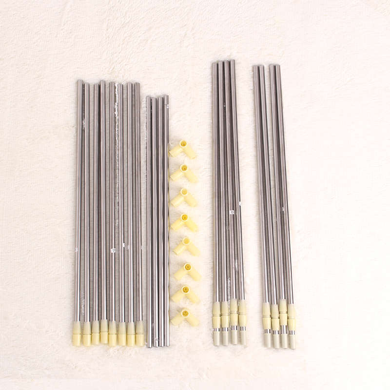 可伸缩学生宿舍蚊帐床帘支架双层子母床寝室上下铺不锈钢架子杆子