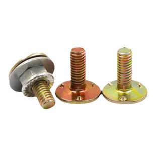 平头三点皮带钉畚斗皮带丝牙口螺栓提升机畚斗螺丝钉粮斗挖斗螺钉