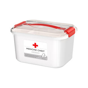 药箱家庭大号医药箱家用大容量分层急救药品药物收纳盒便携医药箱