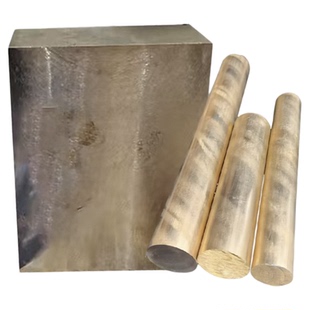 耐磨铝青铜板块模具铜材料高硬度QAL9-4导轨滑块高力黄铜圆棒零切