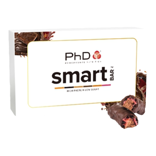 英国进口PhD智选蛋白棒礼盒健身能量可可饼干零食减餐健康0蔗糖