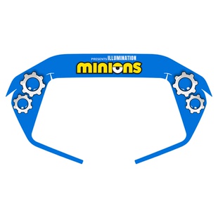 适用于25款九号MZMAX仪表四周拉花版画贴纸电动车个性贴膜改装件