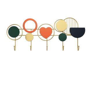 挂钩免打孔进门玄关轻奢壁挂式墙壁创意装饰挂衣服挂衣钩衣帽架