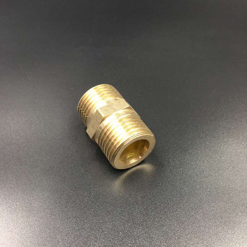 新款直销4分铜对丝内接双外丝堵头直接4分变6分变1寸接头水管配件