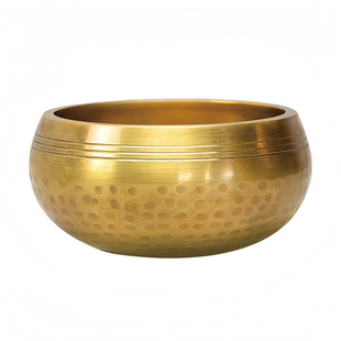 颂钵尼泊尔手工梵木果佛音碗 瑜伽冥想梵音钵疗愈钵盂铜磬钵摆件
