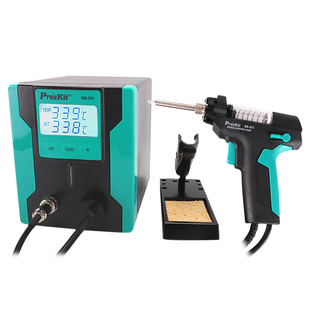 台湾宝工SS-331H 电动全自动烙铁吸锡器强力除锡台抢拆焊台吸锡枪