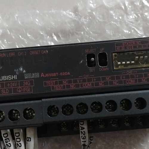三菱AJ65SBT-62DA远程模拟量输出模块，日本原装，实议价