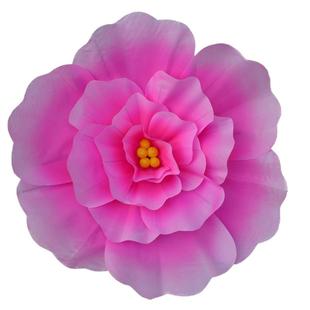 幼儿园舞蹈演出手拿花七彩牡丹花运动会开幕入场式道具开场舞跳舞