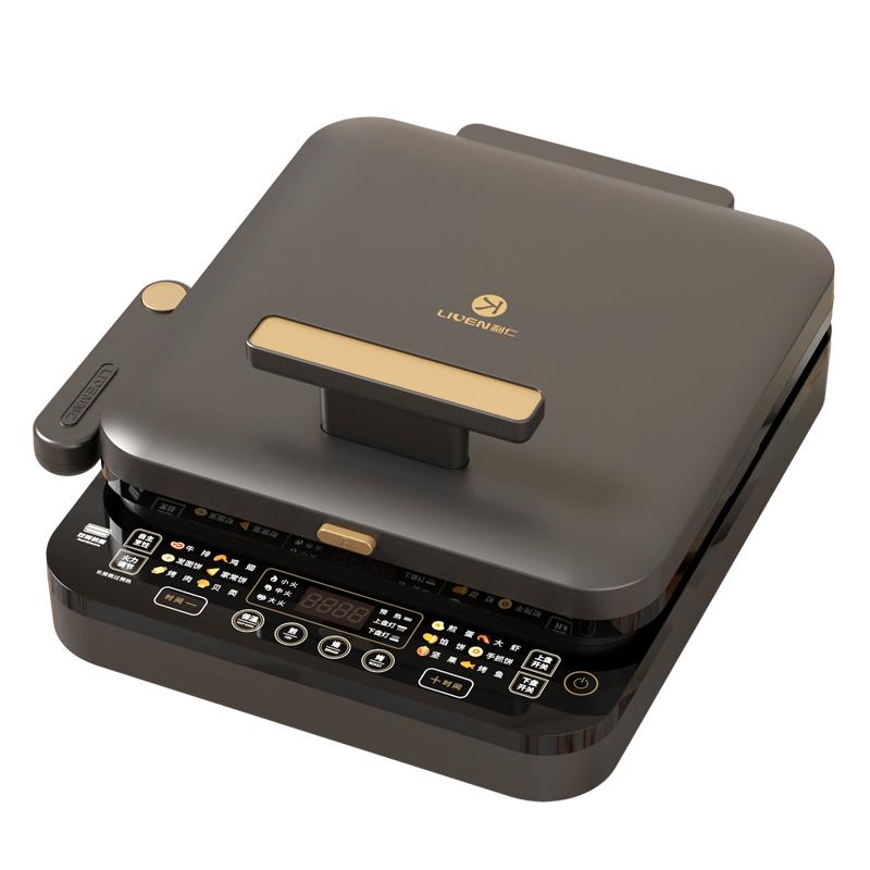 利仁电饼铛家用双面加热新款多功能电饼档可拆洗加深电煎锅烙饼锅