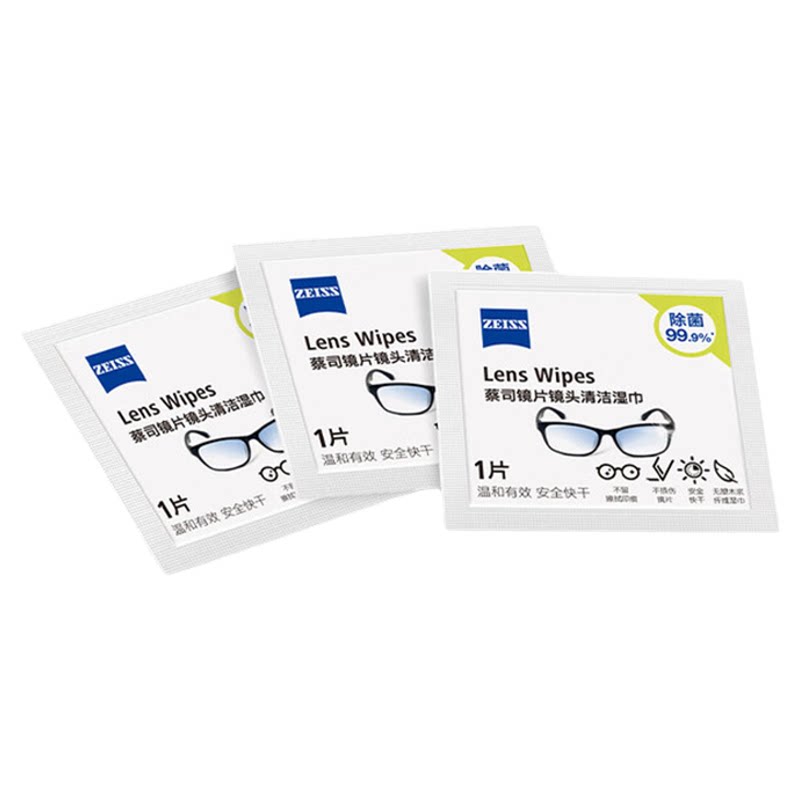 zeiss蔡司擦镜纸一次性湿巾