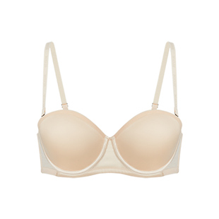 BeChic初见1/2模杯文胸真丝内衣女新款小胸聚拢抹胸BC11CB1