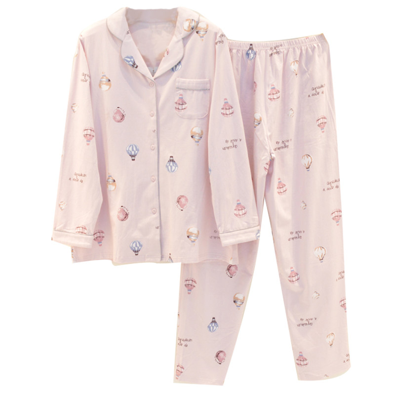 秋季针织韩版卡通宽松家居服新品