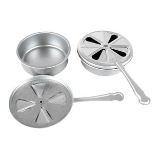 固体酒精燃料盒酒精燃烧杯酒精盒酒精炉灭火盖燃料专用酒精碗圆形