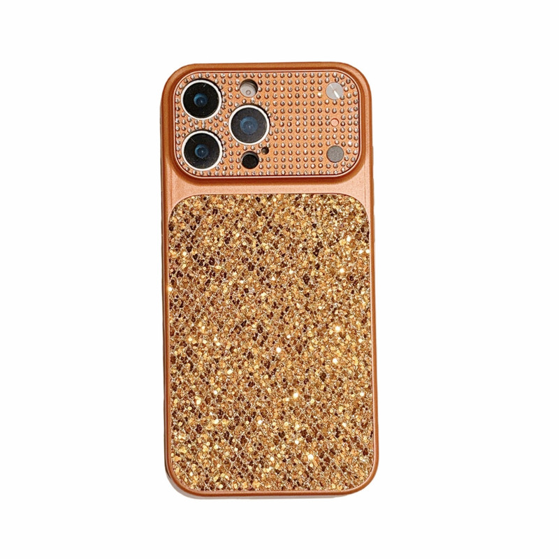秒变17大视窗适用苹果17promax手机壳iPhone16新款闪粉亮片15相机按键14plus全包镜头13超火12pm