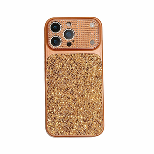 秒变17大视窗适用苹果17promax手机壳iPhone16新款闪粉亮片15相机按键14plus全包镜头13超火12pm高级感女款11