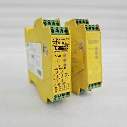 PHOENIX CONTACT PSR-SCP-24UC/ESA2/4X1/1X2/B SAFETY RELAY 296