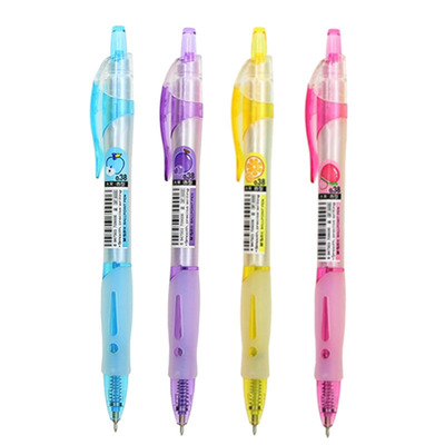 晨光圆珠笔0.38mm极细按动原子笔