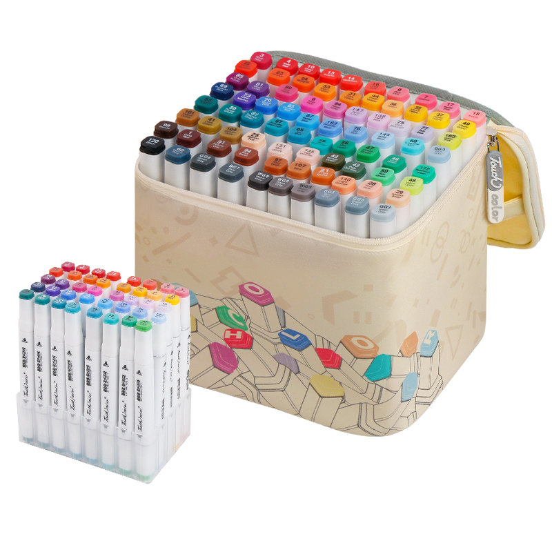 正品touch软头马克笔绘画笔80色